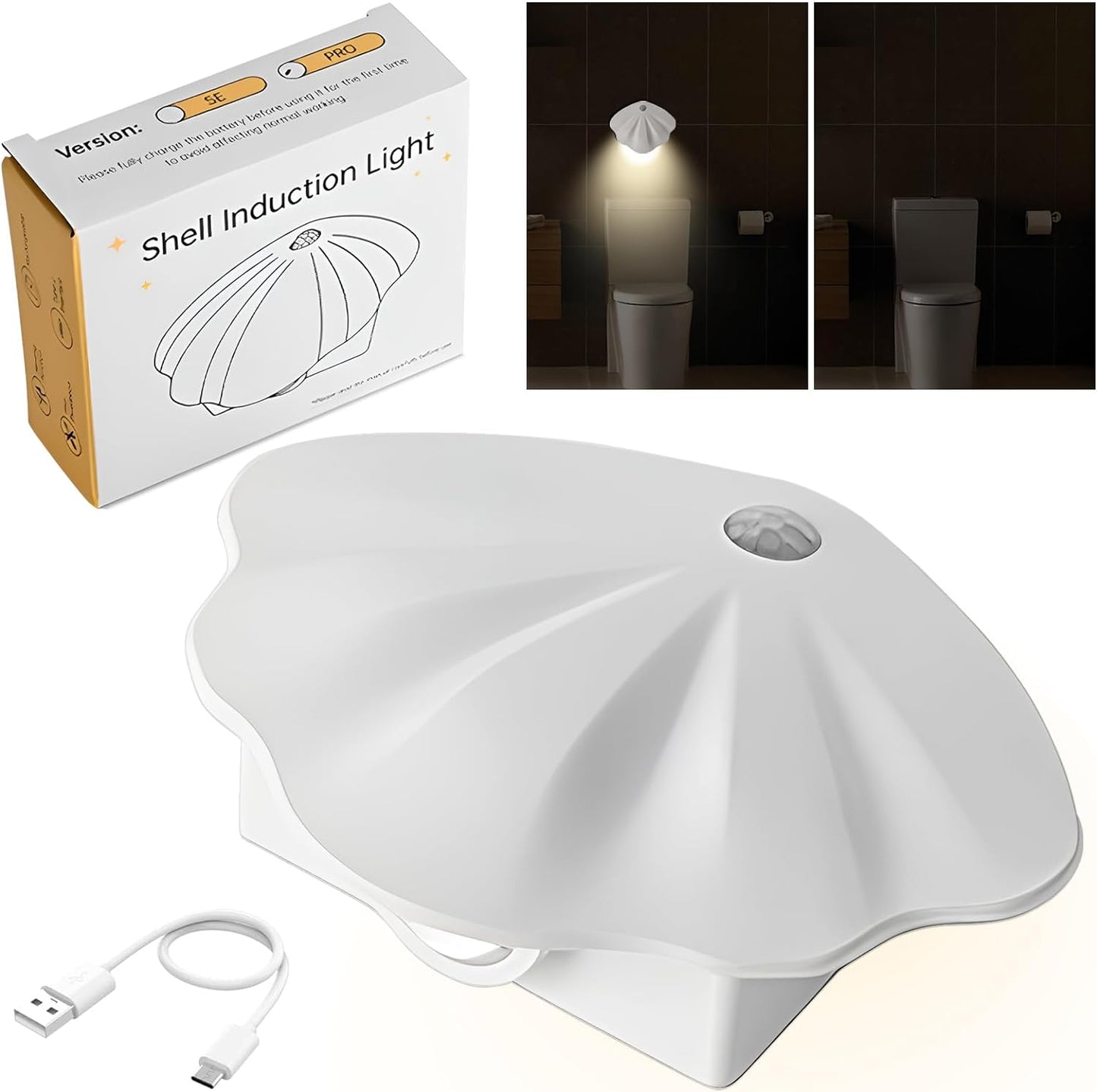 Rechargeable Toilet Light